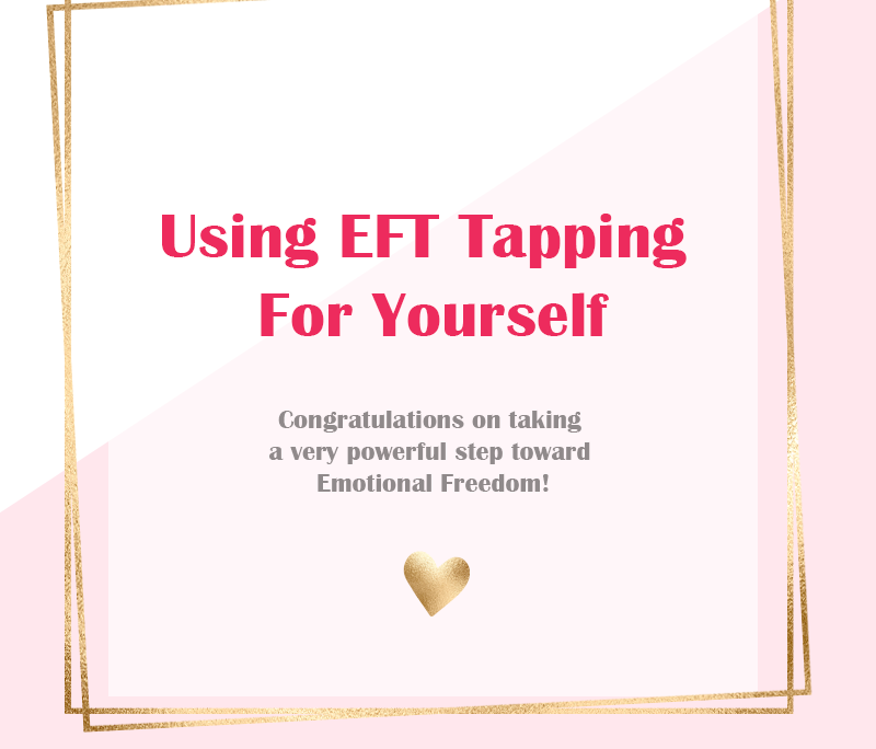 Using EFT Tapping For Yourself